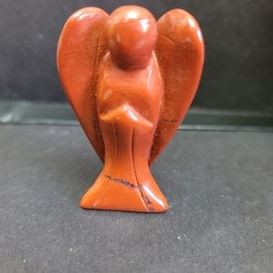 M10 Natural Red Jasper Pocket Guardian Angel